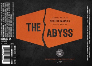 Deschutes Brewery The Abyss September 2016