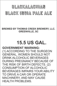 Thomas Creek Brewery Blackalachian