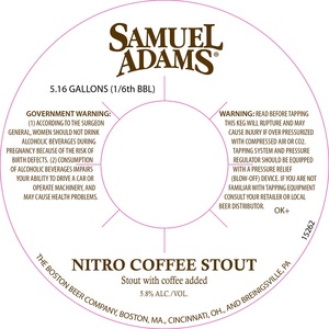 Samuel Adams Nitro Coffee Stout