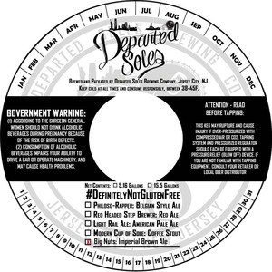 Departed Soles Brewing Company Big Nuts