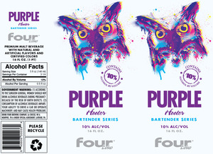 Four Loko Purple Hooter