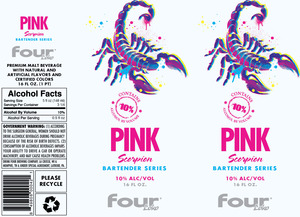 Four Loko Pink Scorpion September 2016