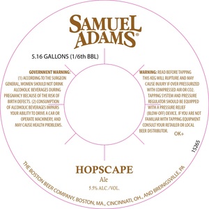 Samuel Adams Hopscape September 2016