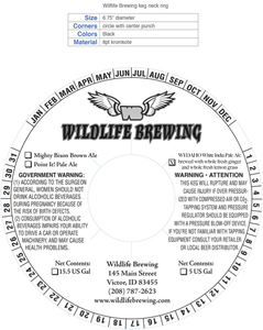 Wildlife Brewing Wydaho White India Pale Ale