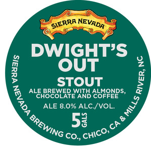 Sierra Nevada Dwight's Out Stout September 2016