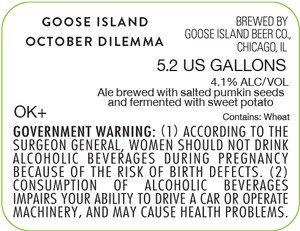 Goose Island October Dilemma