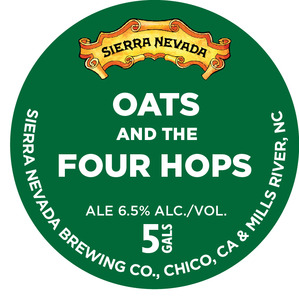 Sierra Nevada Oats And The Four Hops September 2016