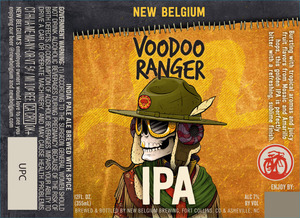 New Belgium Brewing Voodoo Ranger IPA