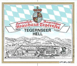 Tegernseer Hell Pale Ale September 2016