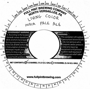 Full Pint Brewing Company Living Color
