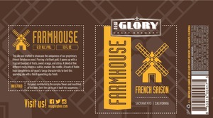 New Glory Craft Brewery Farmhouse Ale September 2016