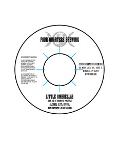 Four Quarters Brewing Little Umbrellas