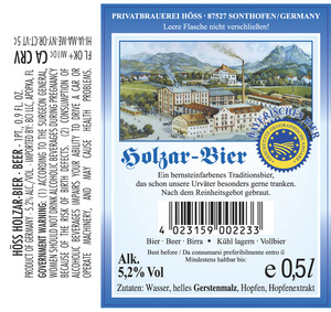 HÖss Holzar-bier