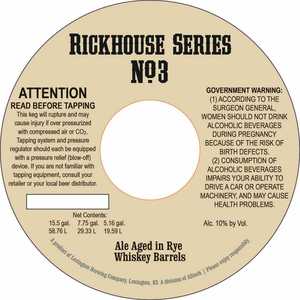 Rickhouse Series No. 3 