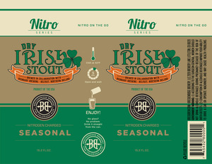Breckenridge Brewery Nitro Dry Irish Stout October 2016