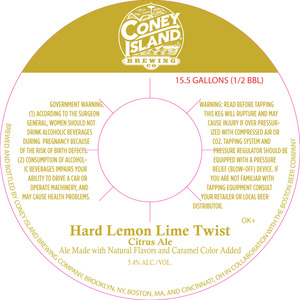 Coney Island Hard Lemon Lime Twist