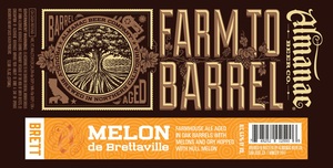 Almanac Beer Co. Melon De Brettaville September 2016