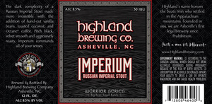 Highland Brewing Co. Imperium
