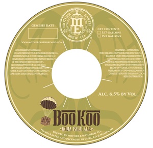 Mother Earth Brew Co Boo Koo