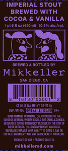 Mikkeller Beer Geek Dessert September 2016