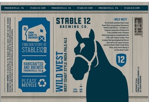Stable 12 Brewing Company Wild West October 2016