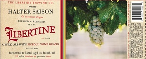Libertine Brewing Company Halter Saison September 2016