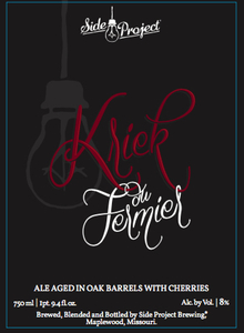 Kriek Du Fermier October 2016