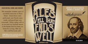 Christian Moerlein Ales Well That Ends Well September 2016