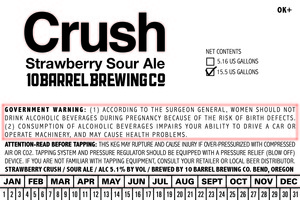 10 Barrel Brewing Co. Crush