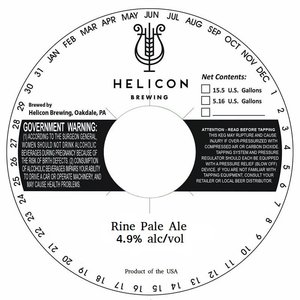 Rhine Pale Ale 