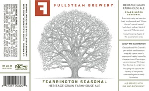 Fullsteam Brewery Fearrington Seasonal Heritage Grain Farm October 2016