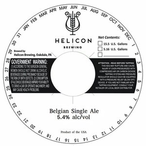 Belgian Single Ale 