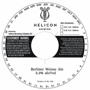 Berliner Weisse Ale 