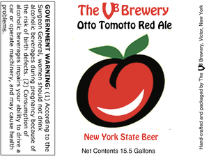 The Vb Brewery Otto Tomotto Red Ale