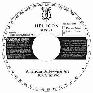 American Barleywine Ale September 2016