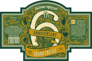 Figueroa Mountain Brewing Company 6th Anniversary Grand Cru September 2016