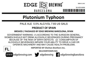 Edge Brewing Plutonium Typhoon