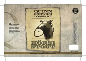 Horsi Stout Vanilla Oatmeal Stout