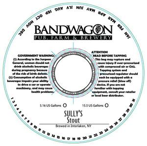Bandwagon Brewery Sully's Stout