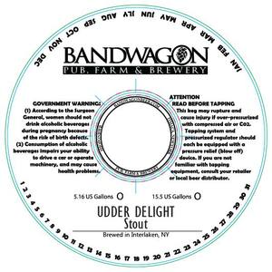 Bandwagon Brewery Udder Delight Stout