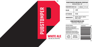 Pubstomper Brewing Company White Ale September 2016