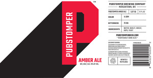 Pubstomper Brewing Company Amber Ale September 2016