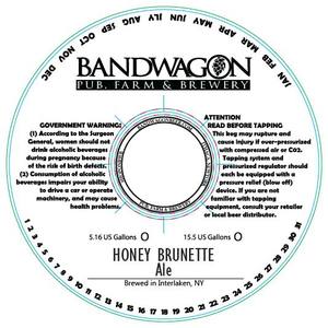 Bandwagon Brewery Honey Brunette Ale