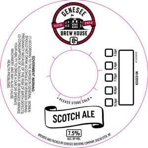 Genesee Brew House Scotch Ale