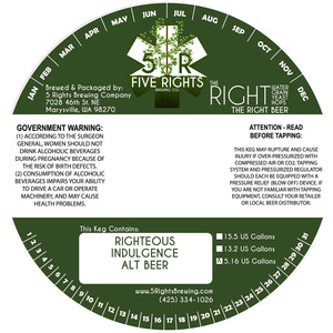 5 Rights Brewing September 2016