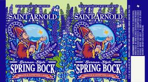 Saint Arnold Brewing Company Spring Bock September 2016