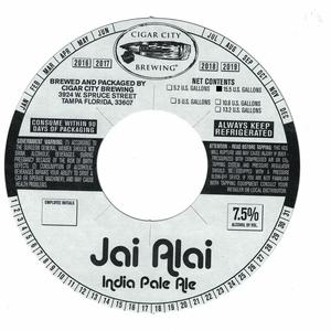 Jai Alai October 2016
