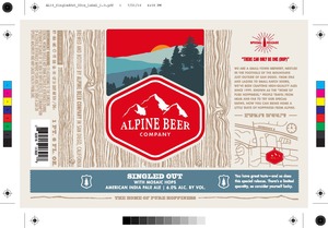 Alpine Beer Company Singled Out With Mosaic Hops