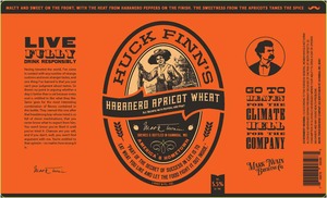 Mark Twain Brewing Company Huck's Habanero Apricot Wheat November 2016