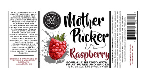 Mother Pucker Sour Ale Brewed W/ Fruit Puree And Spice